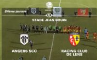 Football Ligue 2 : vidéo du match Angers SCO – RC Lens du 17 février 2012. Le vendredi 17 février 2012 à Angers. Maine-et-loire. 